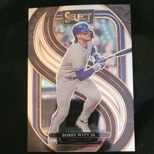 Panini Select Trading Card - Blue and Gold